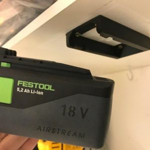 Stealth Mounts Festool Battery Mount 18v 6 pack